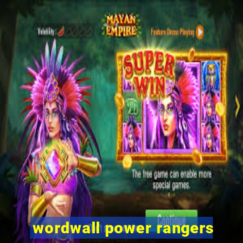 wordwall power rangers